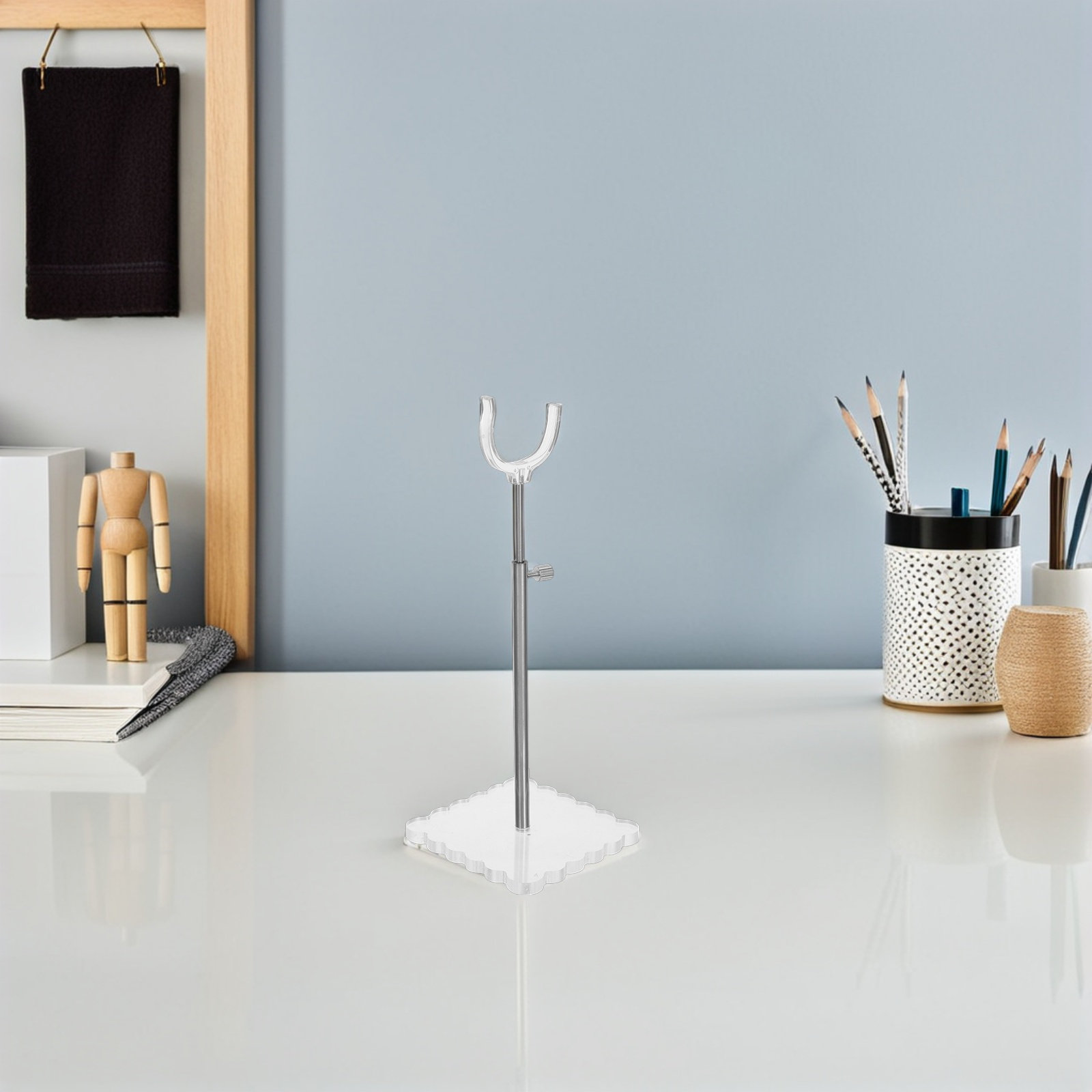 Action Figure Stand - 1Set Acryl Displaystandaard, verstelbare hoogte 1,4-7
