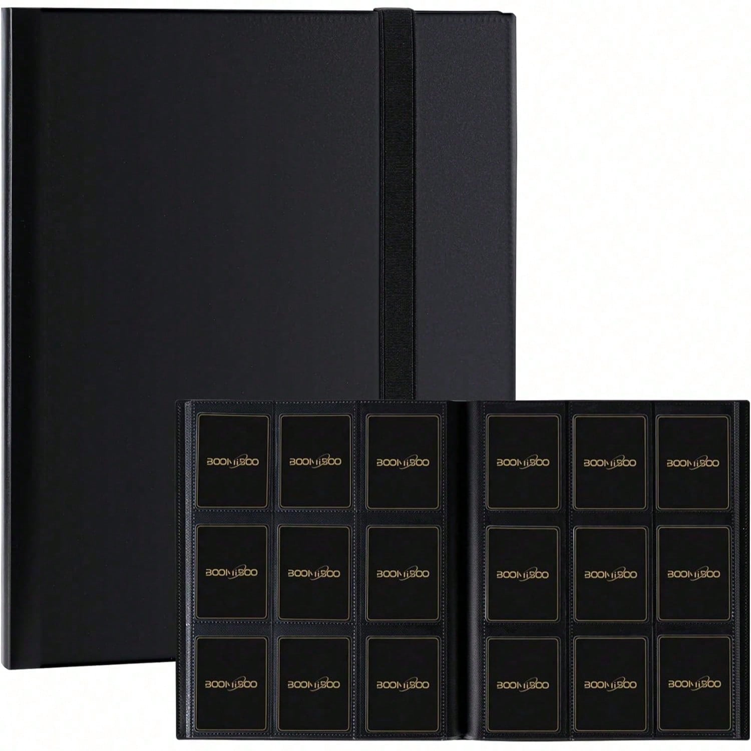 Trading Card Binder - 360 Kaartenmap 9-vakjes opbergmap voor verzamelkaarten,