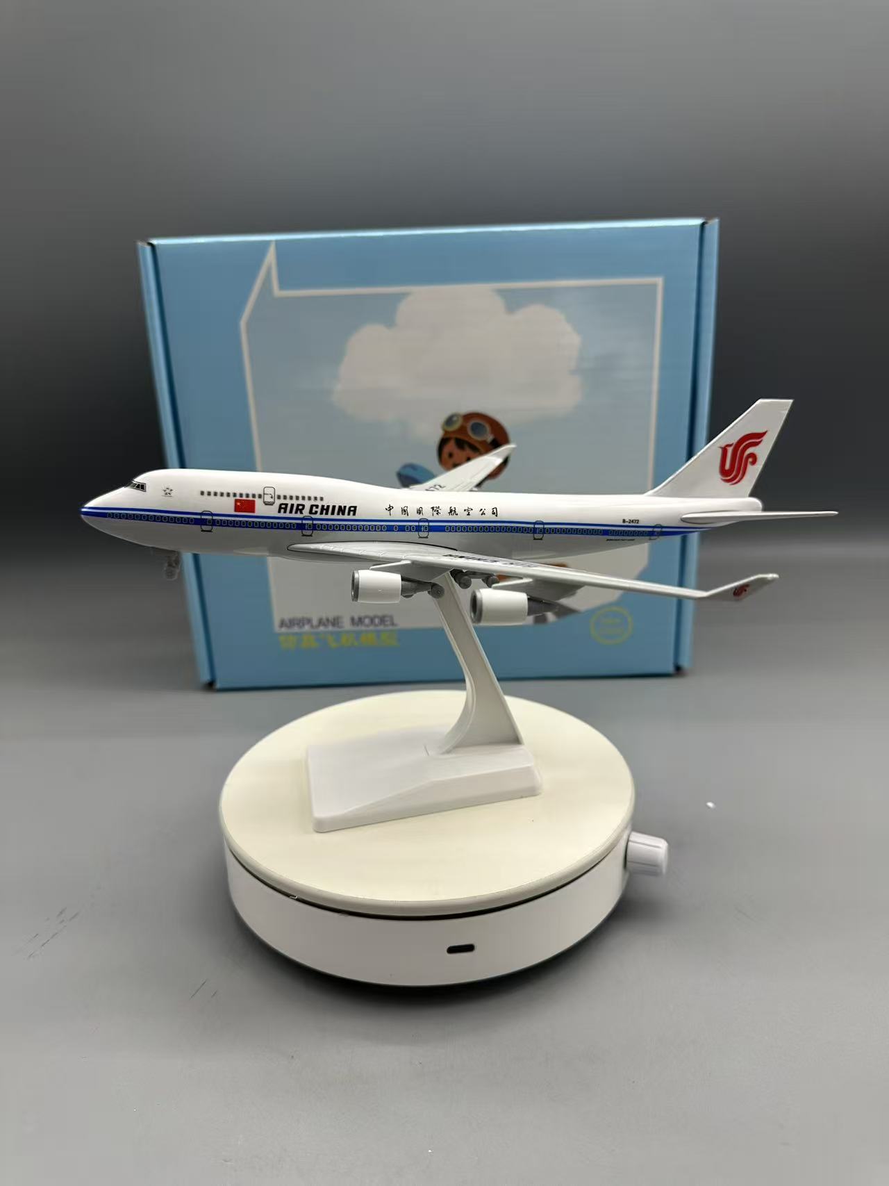 25 cm gegoten vliegtuigmodel B - Model Airplane Plastic recensie en prijs
