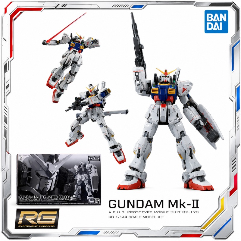 Bandai Original RG RX178 Gunda - Bandai Model Gundam Rg recensie en prijs