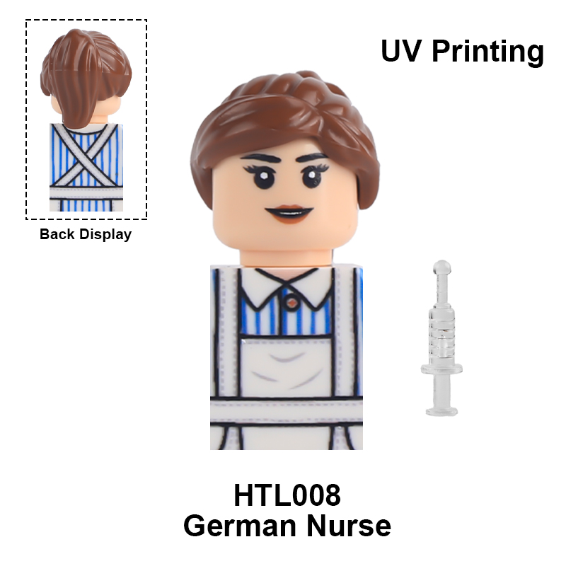 WW2 Militaire UV Gedrukte Offi - Lego Minifigure Holder recensie en prijs