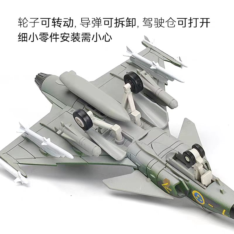 1:72 Schaal ABS JAS-39 Multifu - Model Airplane Plastic recensie en prijs