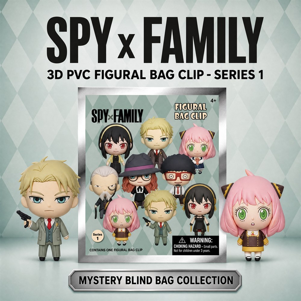 Spy x Family 3D PVC Tasclip Sl - Mystery Box Blind Bag recensie en prijs