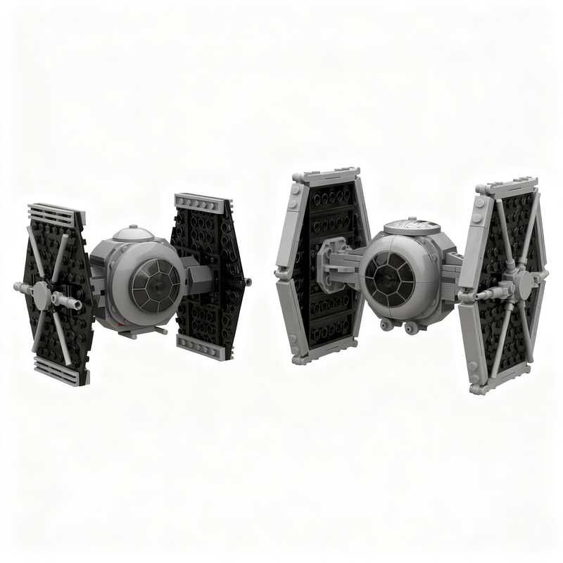 245-delige MOC Ruimtegevecht T - Lego Set Creator recensie en prijs