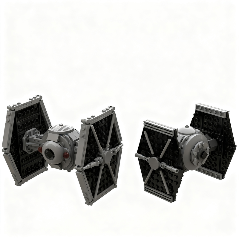 245-delige MOC Ruimtegevecht T - Lego Set Creator recensie en prijs