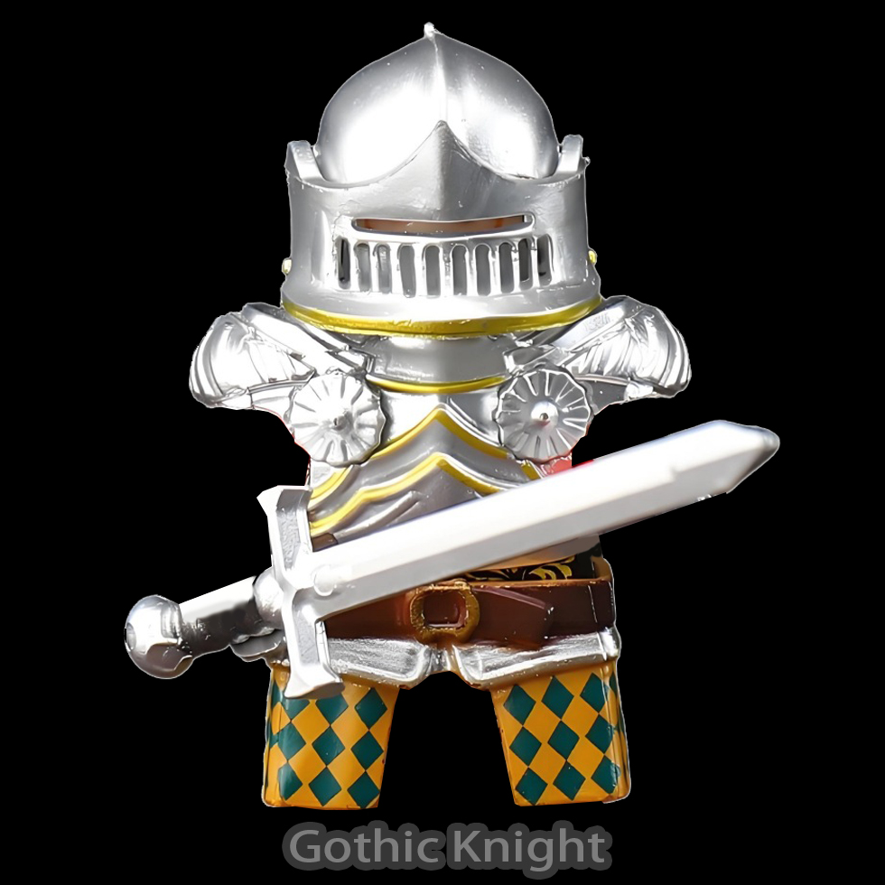 MOC Middeleeuwse Gotische Ridd - Lego Minifigure Holder recensie en prijs