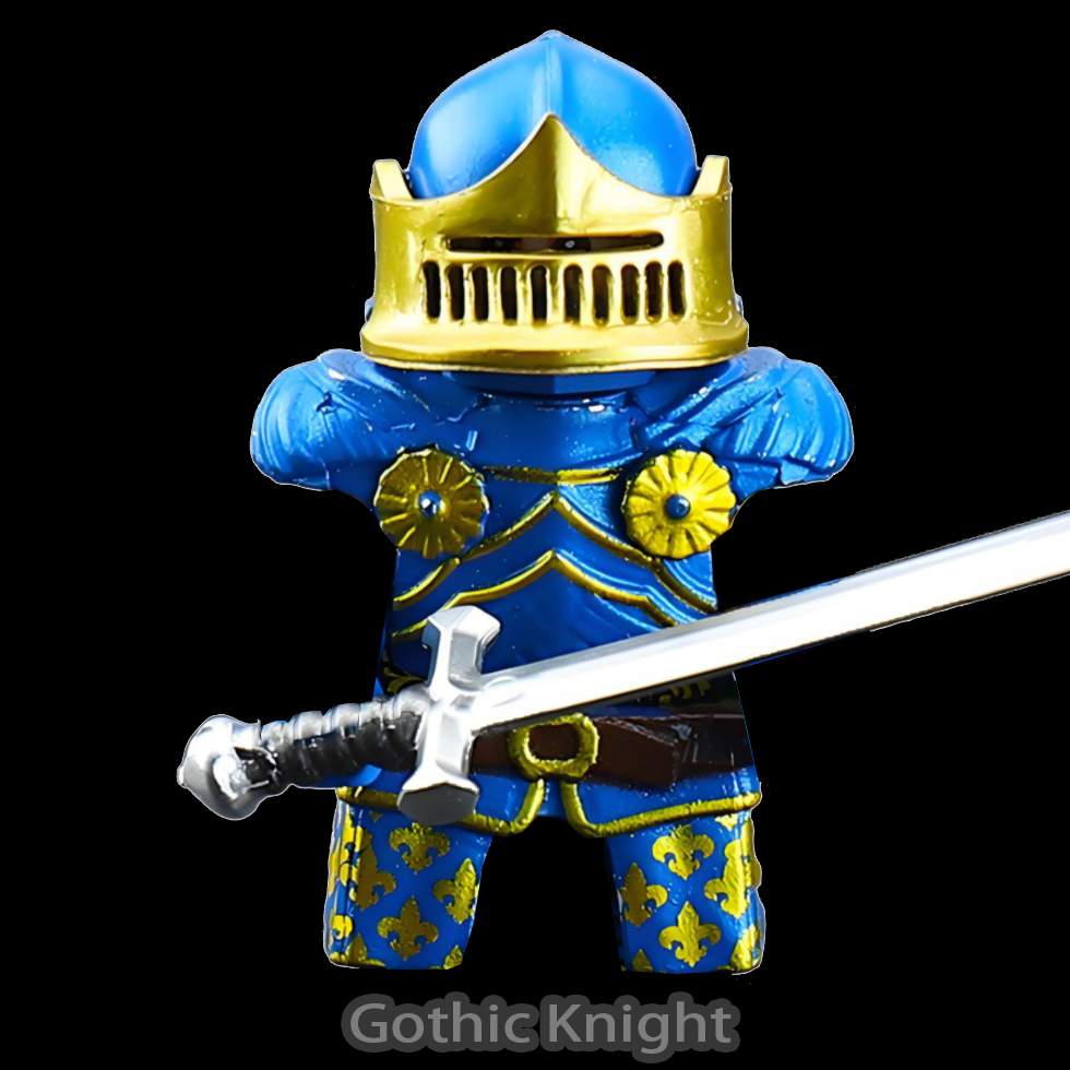 MOC Middeleeuwse Gotische Ridd - Lego Minifigure Holder recensie en prijs