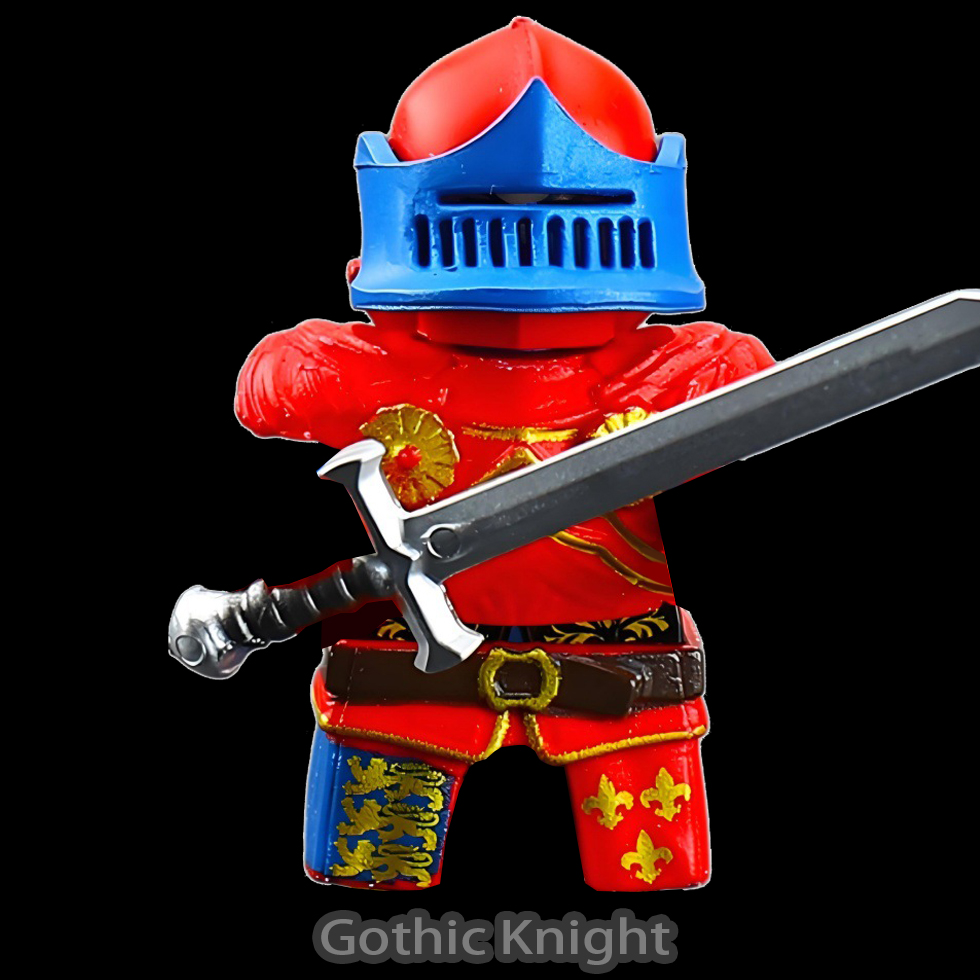 MOC Middeleeuwse Gotische Ridd - Lego Minifigure Holder recensie en prijs