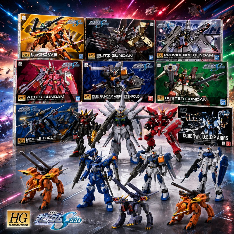 Bandai HG SEED 1/144 Blitz Aeg - Bandai Model Gundam Hg recensie en prijs