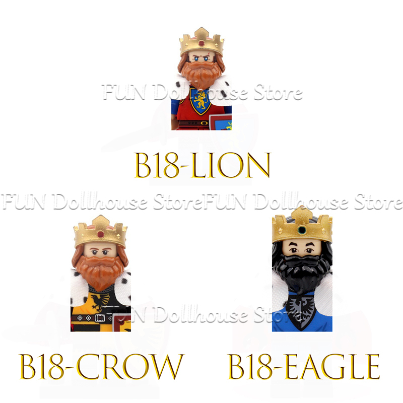 Middeleeuws kasteel Koning Lee - Lego Minifigure Holder recensie en prijs