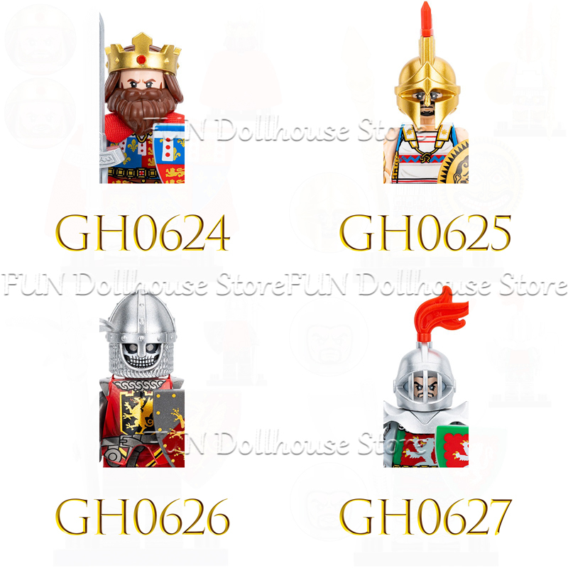 Middeleeuws kasteel Koning Lee - Lego Minifigure Holder recensie en prijs