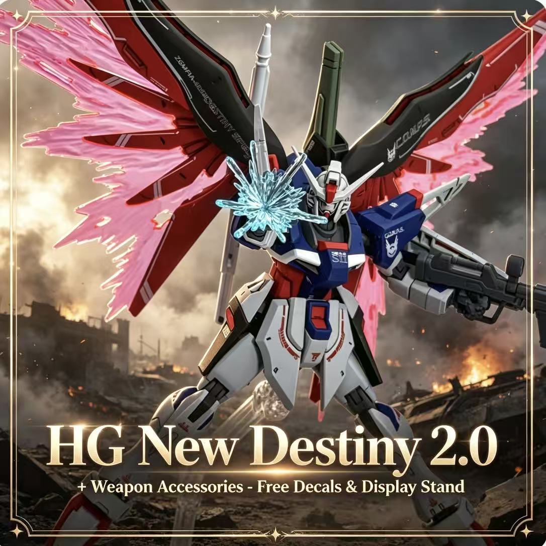 224 HG 1/144 Destiny Spec II F - Bandai Model Gundam Hg recensie en prijs