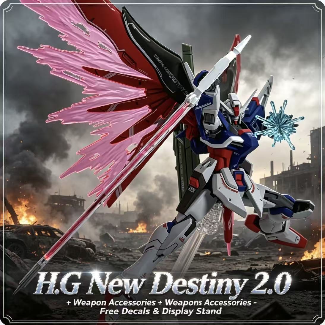 224 HG 1/144 Destiny Spec II F - Bandai Model Gundam Hg recensie en prijs