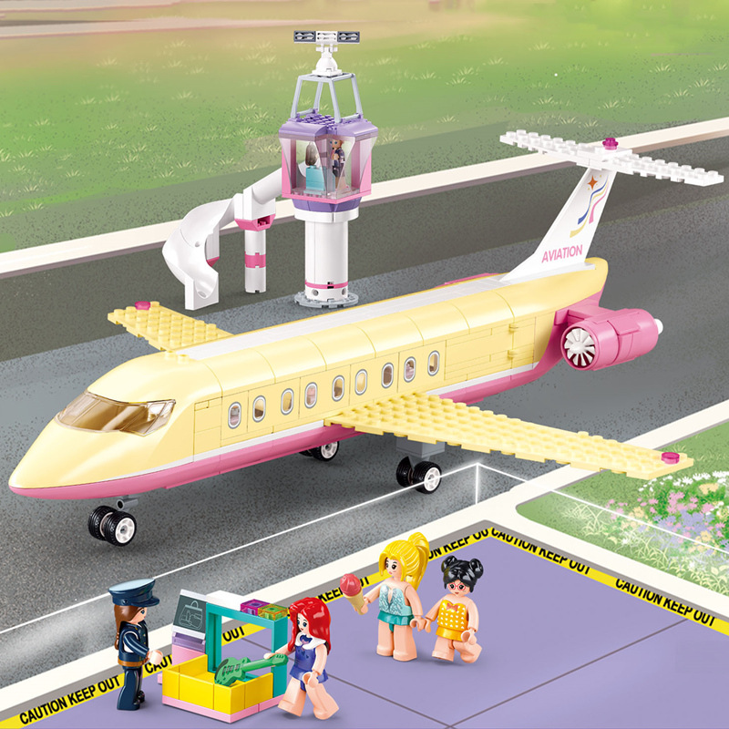 Sluban City bouwstenen set roz - Lego Set Creator recensie en prijs