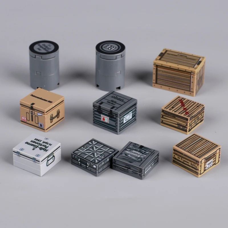 MOC WOII Militaire Oorlogsgoed - Lego Minifigure Holder recensie en prijs